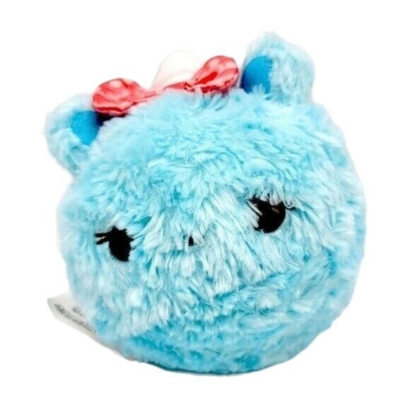 2/$15 Num Noms SCENTED Unicorn Plush Blue 5.5" Round Pink Bow Raspberry No Jar - Picture 1 of 9